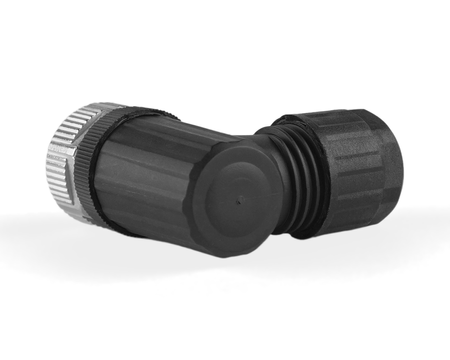 F12-5R - 2 - Konektor M12 5-pin samice úhlový – konektor pro snímače a průmyslovou automatizaci