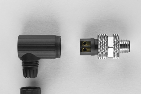 Wtyczka M8, wtyk prosty, 3 piny, męska