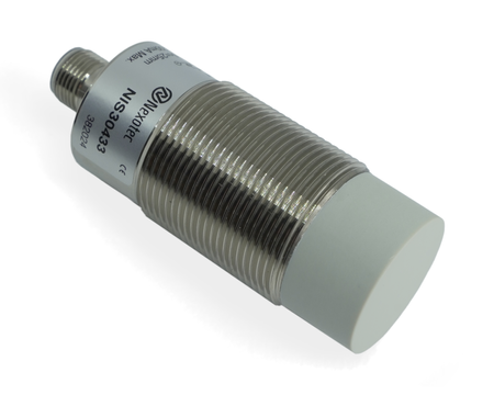 NIS30433 - 2 - Czujnik indukcyjny M30 78 mm wtyczka M12 PNP NO Sn = 25 mm