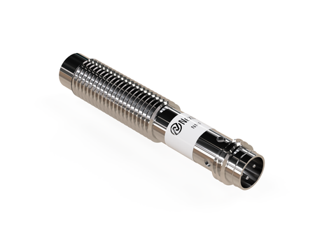 Czujnik indukcyjny M8 całometalowy 45 mm wtyk M8 PNP NC Sn = 2 mm