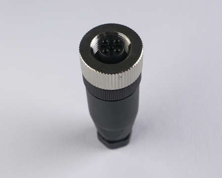 F12-5S - 8 - Buchse M12 5-pin gerade – Steckverbinder für Sensoren und Industrieautomation