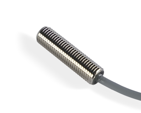 NIS08165-K3 - 1 - Inductive sensor M8 30 mm cable 3m NPN NO & NC Sn = 4 mm