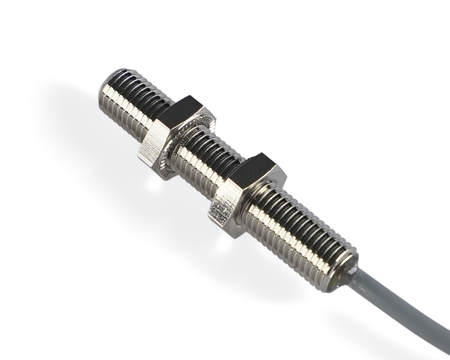 NIS08266-K2 - 3 - Induktiver Sensor M8 L=45 mm Kabel 2m PNP NO & NC Sn = 4 mm