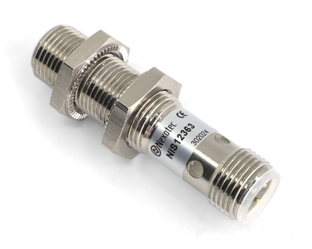NIS12363 - 3 - Czujnik indukcyjny M12 L=50 mm wtyczka M12 PNP NO Sn = 8 mm