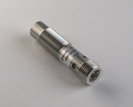 Czujnik indukcyjny M12 całometalowy 50 mm wtyczka M12 PNP NO Sn = 6 mm