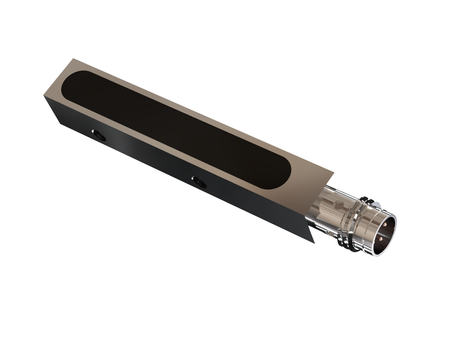 Négyzet alakú induktív érzékelő Q8 L=60 mm csatlakozó M8 PNP NO & NC Sn = 1 mm