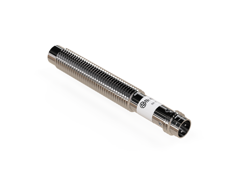 NMF08114-NF - 4 - Inductive sensor M8 metal face 60 mm connector M8 PNP NC Sn = 2 mm NF