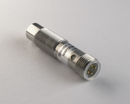 Czujnik indukcyjny M12 całometalowy 50 mm wtyczka M12 PNP NO Sn = 4 mm