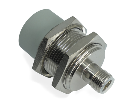 NIS30336 - 3 - Induktiver Sensor M30 L=53 mm Stecker M12 PNP NO & NC Sn = 25 mm