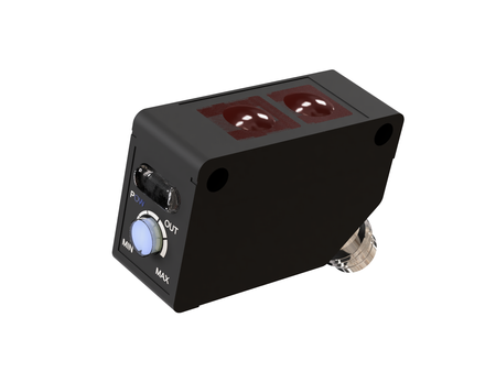 Inductive sensor square Q8 length 60 mm Connector M8 NC Sn = 3 mm sensing center