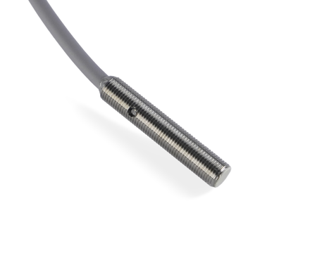 NIS05501 - 2 - Inductive sensor M5 25 mm cable 5m NPN NO Sn = 0,8 mm