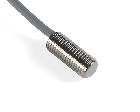 NIS08065-K3 - 2 - Inductive sensor M8 18 mm cable 3m NPN NO & NC Sn = 4 mm