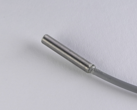 Inductive sensor M5 25 mm cable 0,3 m connector M8 PNP NC Sn = 0,8 mm