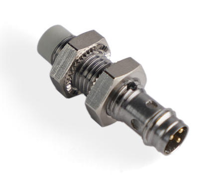 NIS08333 - 3 - Czujnik indukcyjny M8 L=32 mm wtyczka M8 PNP NO Sn = 4 mm