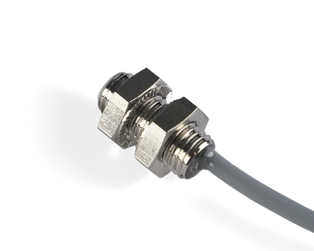 NIS08061-K2 - 3 - Inductive sensor M8 18 mm cable 2m NPN NO Sn = 4 mm