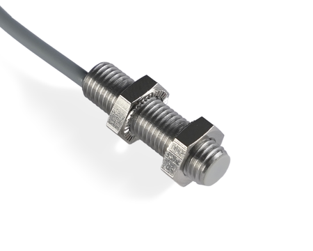 NIS08123-K2 - 4 - Indukční snímač M8 L=30 mm kabel 2m PNP NO Sn = 2 mm