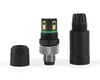 P8-3MS - 4 - M8 3-Pin Male Straight Connector – for industrial sensors and automation systems