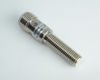 Induktiver Sensor M8 L=45 mm Stecker M12 PNP NO Sn = 4 mm