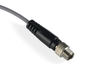 NIS05553-K0.3/M8 - 4 - Induktiver Sensor M5 L=28 mm Kabel 0,3m Stecker M8 PNP NO Sn = 1,5 mm