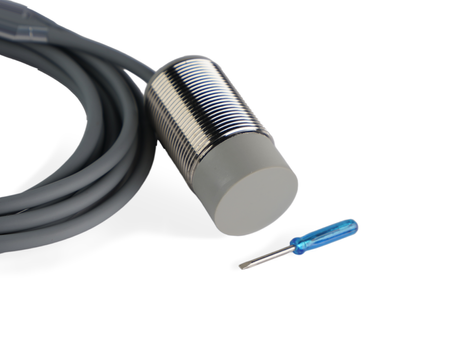 NIS30176-K2 - 5 - Induktív érzékelő M30 L=55 mm kábel 2m PNP NO & NC Sn = 50 mm