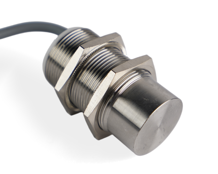 NMF30014-NF - 4 - Czujnik indukcyjny M30 całometalowy 55 mm przewód 2m PNP NC Sn = 13 mm NF