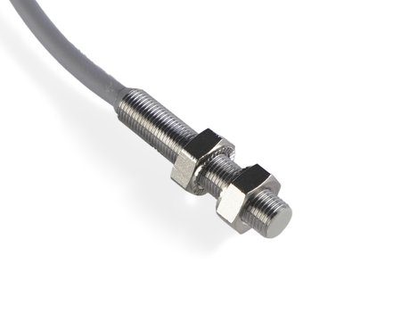 NIS05501 - 4 - Inductive sensor M5 25 mm cable 5m NPN NO Sn = 0,8 mm