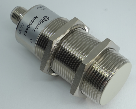 Czujnik indukcyjny M30 L=78 mm wtyczka M12 PNP NO Sn = 22 mm