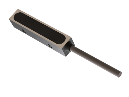 Inductive sensor square Q8 length 40 mm length 40 mm cable 5m PNP NO & NC Sn = 3 mm sensing center