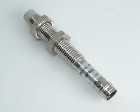 Czujnik indukcyjny M8 L=60 mm wtyczka M8 PNP NO Sn = 4 mm