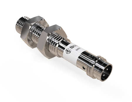 NMF08163 - 7 - Induktív érzékelő M8 teljes fém 45 mm csatlakozó M8 PNP NO Sn = 2 mm