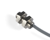 NIS08065-K3 - 3 - Inductive sensor M8 18 mm cable 3m NPN NO & NC Sn = 4 mm