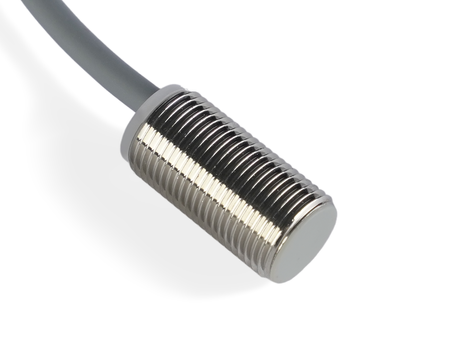 NIS12021-K2 - 2 - Indukčný snímač M12 L=22 mm kábel 2m NPN NO Sn = 4 mm