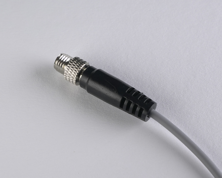 Inductive sensor M5 28 mm cable 0,3 m connector M8 PNP NO Sn = 1,5 mm