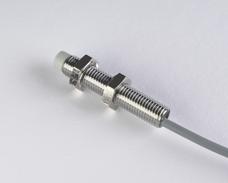 Czujnik indukcyjny M8 L=45 mm przewód 3m NPN NO & NC Sn = 2 mm