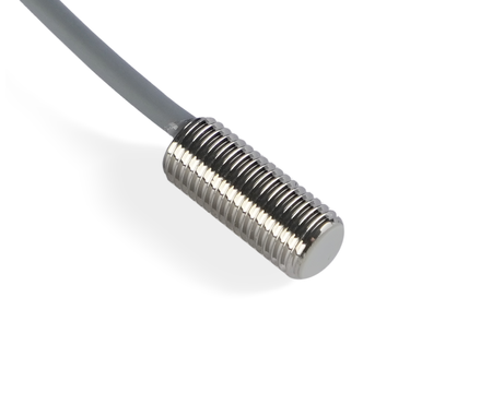 NIS08064-K3 - 2 - Indukční snímač M8 L=18 mm kabel 3m PNP NC Sn = 4 mm
