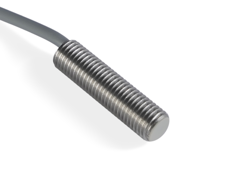 NIS08143-K2 - 2 - Induktív érzékelő M8 L=30 mm kábel 2m PNP NO Sn = 3 mm