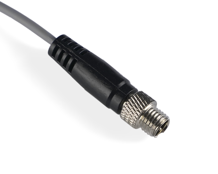 NIS05103 - 6 - Induktív érzékelő M5 L=28 mm kábel 0,3 m csatlakozó M8 PNP NO Sn = 0,8 mm