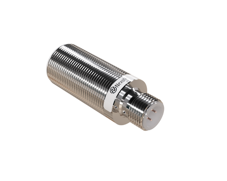 Induktív érzékelő M18 L=48 mm csatlakozó M12 PNP NC Sn = 12 mm
