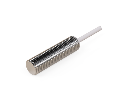 NMF08021 - 4 - Indukčný snímač M8 celokovový 30 mm kábel 2m NPN NO Sn = 1 mm