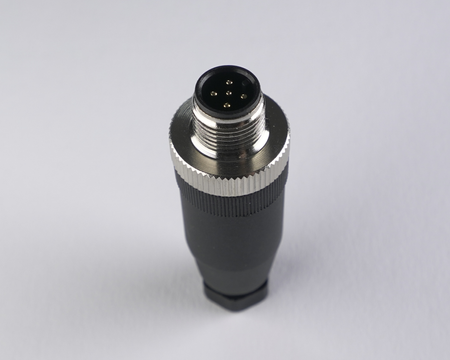 F12-5MS - 9 - Stecker M12 5-pin gerade – Steckverbinder für Sensoren und Industrieautomation