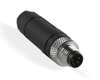 P8-4MS - 1 - M8 4-Pin Male Straight Connector – for industrial sensors and automation systems