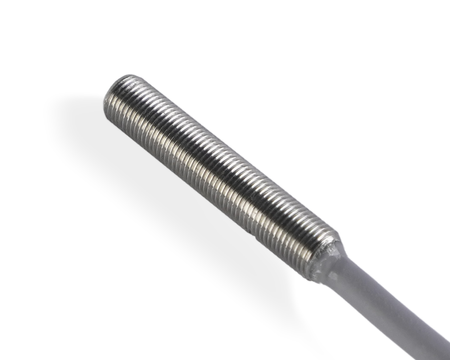 NIS05522 - 1 - Indukčný snímač M5 L=25 mm kábel 5m NPN NC Sn = 1,5 mm