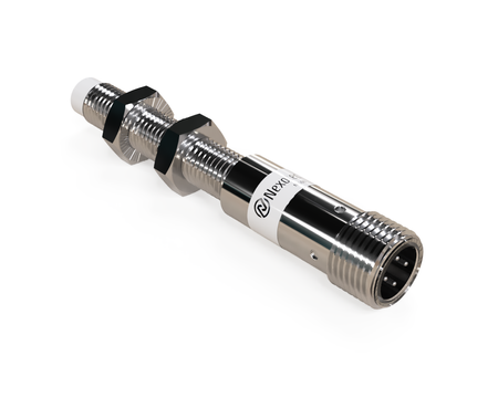 Czujnik indukcyjny M8 L=70 mm wtyczka M12 PNP NC Sn = 4 mm