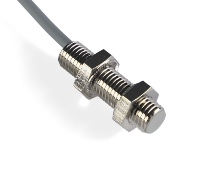 NIS08166-K3 - 4 - Indukční snímač M8 L=30 mm kabel 3m PNP NO & NC Sn = 4 mm