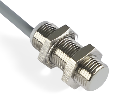 NIS12123-K2 - 4 - Indukčný snímač M12 L=30 mm kábel 2m PNP NO Sn = 4 mm