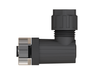 F12-5R - 10 - M12 5-Pin Female Right-Angle Connector – for industrial sensors and automation systems