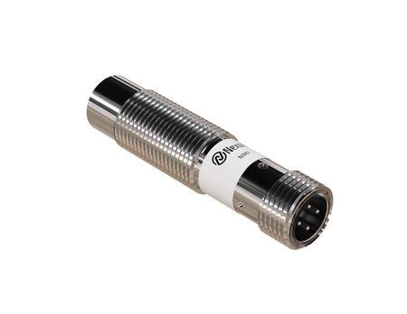 Inductive sensor M12 Metal face 50 mm connector M12 PNP NC Sn = 4 mm