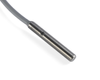 NIS04501 - 2 - Czujnik indukcyjny M4 L=25 mm przewód 5m NPN NO Sn = 0,6 mm