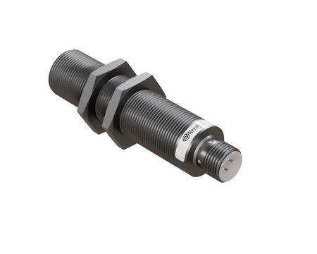 Inductive sensor M18 for welding process 79 mm connector M12 NPN NC Sn = 5 mm
