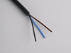 Kabel przyłączeniowy M12 4 pin żeński prosty, dioda led, przewód PVC 3 m z otwartymi końcówkami